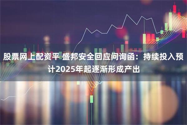 股票网上配资平 盛邦安全回应问询函：持续投入预计2025年起逐渐形成产出
